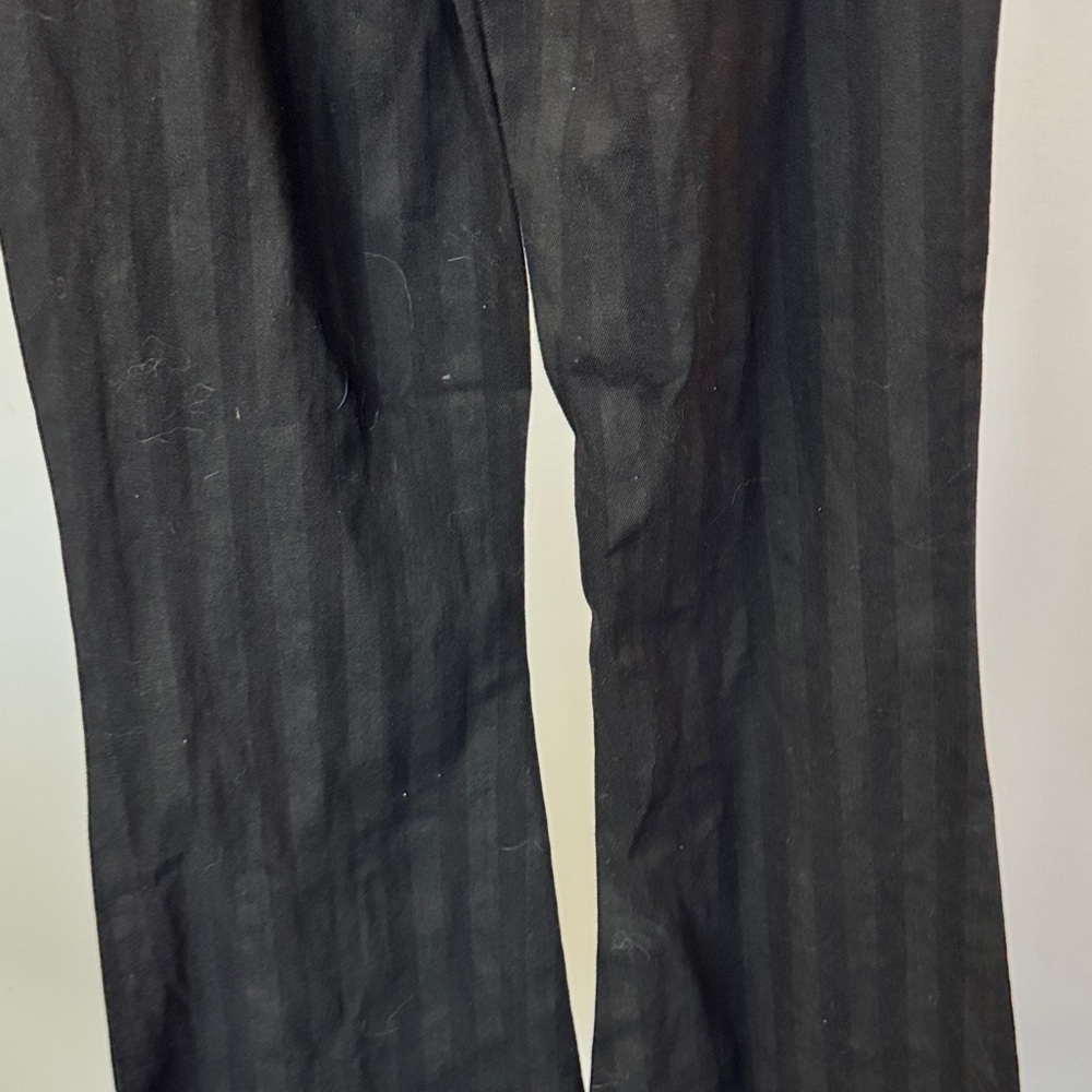 Tinseltown Black Lace-Up Front Pants - Picture 8 of 12